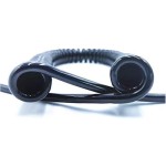 Kabel Ekstensi Spiral 4-Core 14 AWG 2.0mm x 5m, Cocok untuk Aplikasi Fleksibel